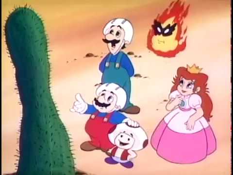 Super Mario Brothers Super Show - THE GREAT BMX RACE | Super Mario Bros | WildBrain Cartoons