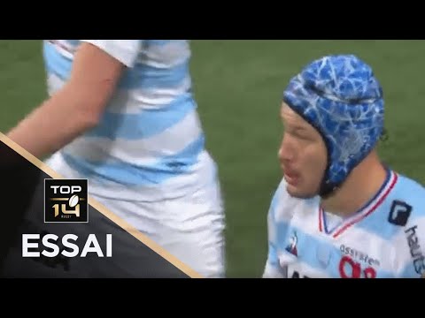 TOP 14 - Essai de Wenceslas LAURET (R92) - Racing 92 - Bordeaux-Bègles - J19 - Saison 2020/2021