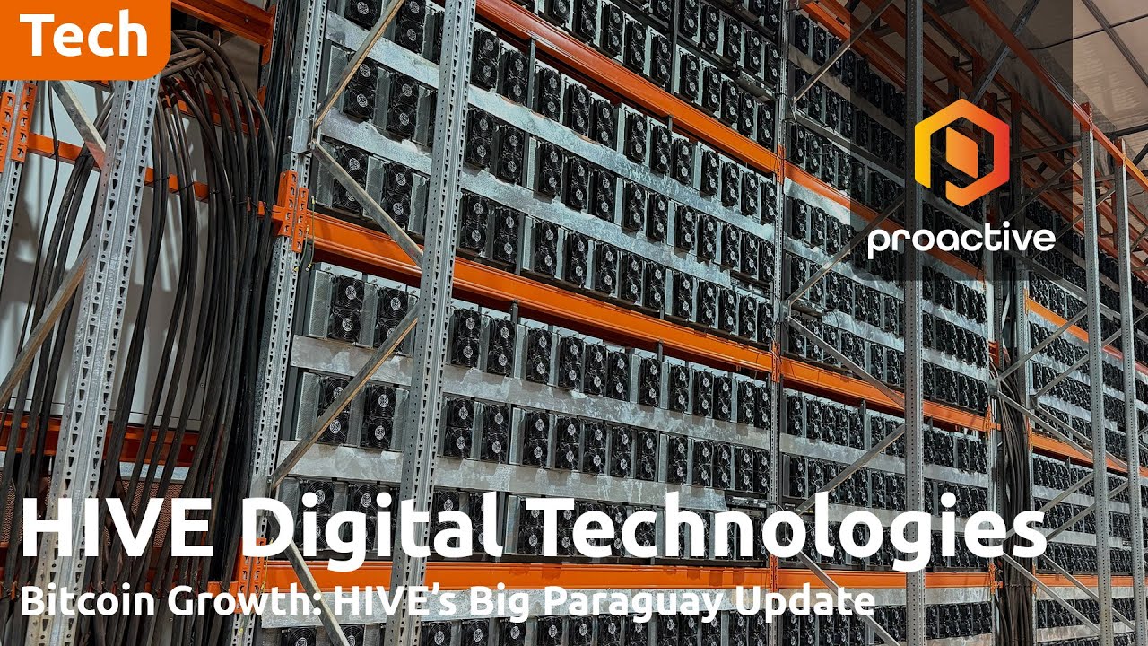 HIVE Digital Technologies begins mining at new 200MW Paraguay facility, mines 108 BTC in March