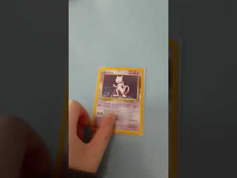 My Base Set Holographic MEWTWO CARD! *NOT FOR SALE*