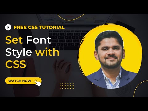 How to Set Font Style in CSS | font style property | Amit Thinks | 2022