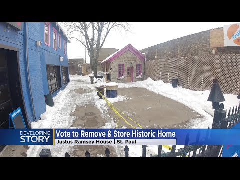 St. Paul votes to remove, store Historic Justus Ramsey House