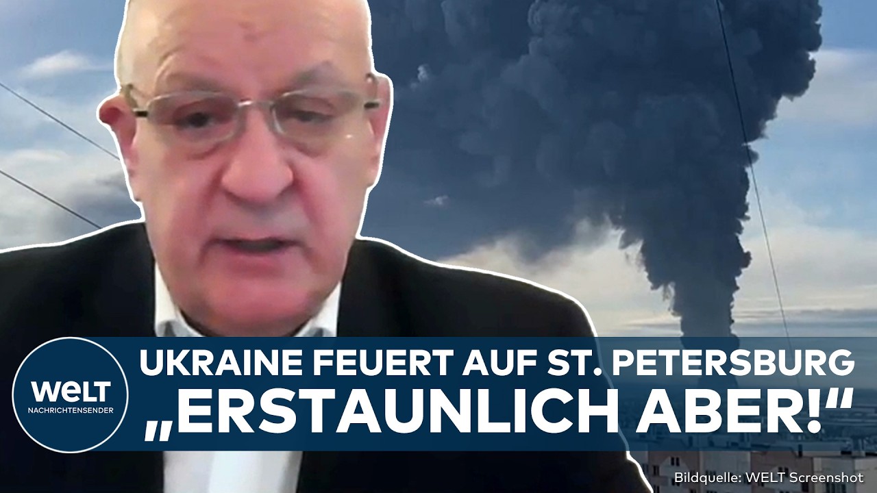 PUTINS KRIEG: Brisante Treffer in St. Petersburg! Ukraine feuert Drohnen-Salve auf Russland