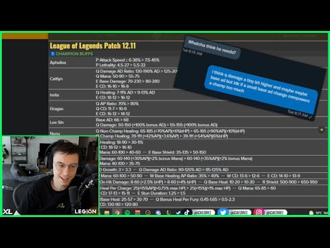 Caedrel Makes It To The Riot Balance Team