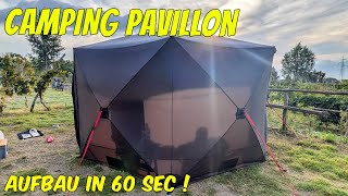 qeedo Quick Hub: Pavillon schnell und alleine aufbauen!
