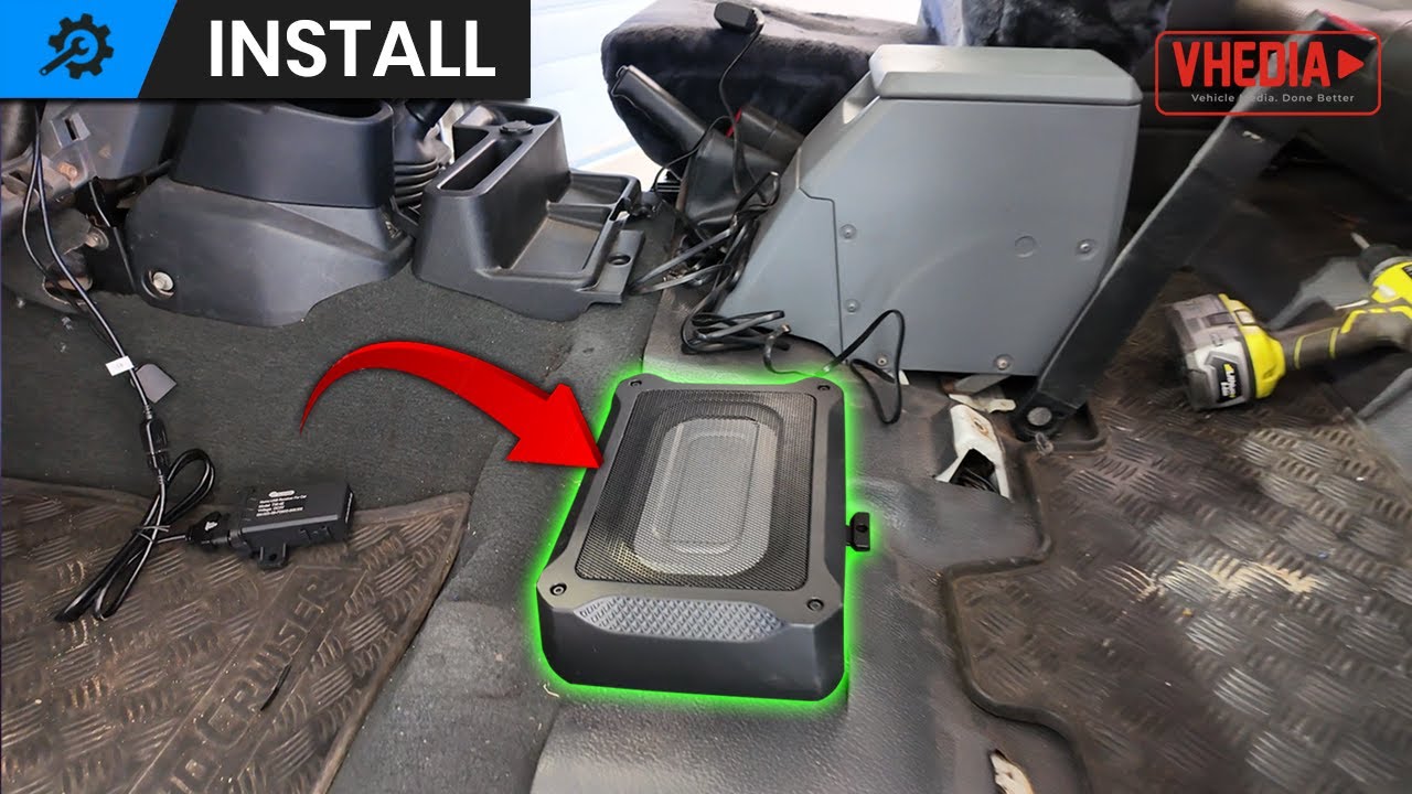Underseat Subwoofer Installation Guide: Compact, Powerful & Easy to Set Up!