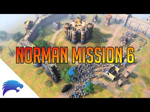 AoE4 | Norman Campaign Mission 6 | First Battle of Lincoln