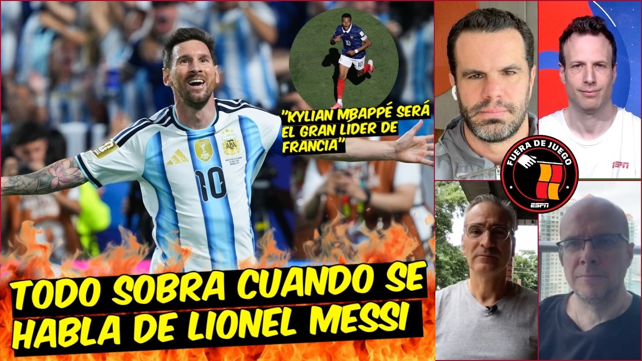 LIONEL MESSI vive en OTRA REALIDAD. Es el MEJOR JUGADOR de TODOS los TIEMPOS | Fuera De Juego