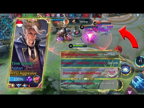 Natan Aggresive One Shot Build Bikin Musuh Terkejut Ngelihat Damagenya!