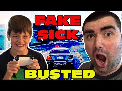 Kid Temper Tantrum FAKING Sick To Play GTA 5 Instead Of Going To School - BUSTED