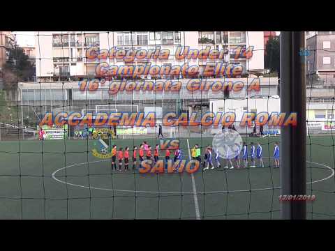 UNDER 14 ELITE: 16° campionato Accademia Calcio Roma vs Savio Highlights
