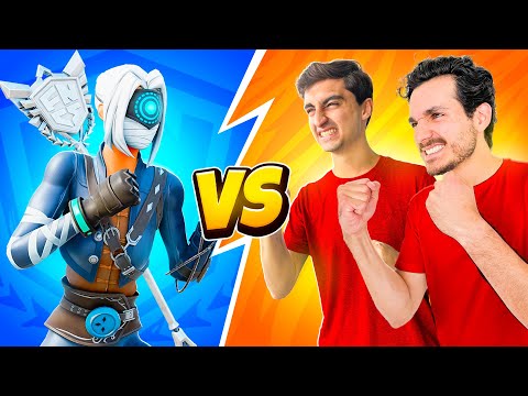2 YOUTUBERS vs 1 PRO en Fortnite!