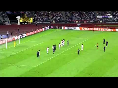 Di Maria insane freekick vs Rennes