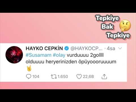 ÜNLÜLERİN #SUSAMAM ŞARKISINA TEPKİSİ