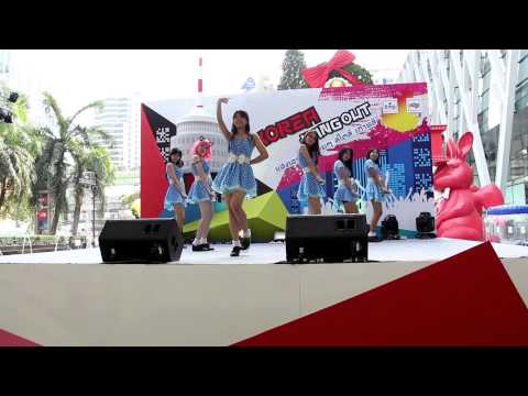 151213 Pink Panther cover A-Pink - Tell me Tell me + I Don't know + Kissing You @ Korea Hangout