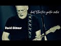 David Gilmour Best Electric Guitar Solos