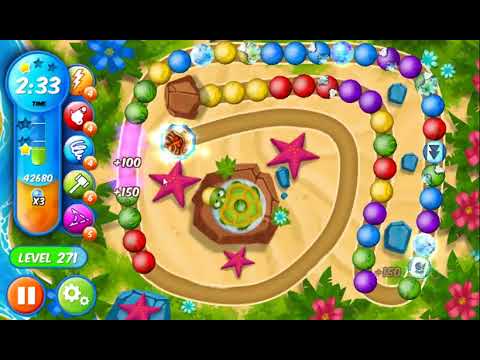 Marble Woka Woka Level 271 - NO BOOSTERS 🐢 | SKILLGAMING ✔️