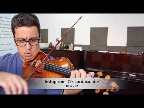 Hino 252 Violino Hinário 5 CCB