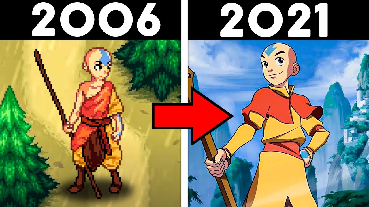 EVOLUÇÃO DO AVATAR NOS GAMES