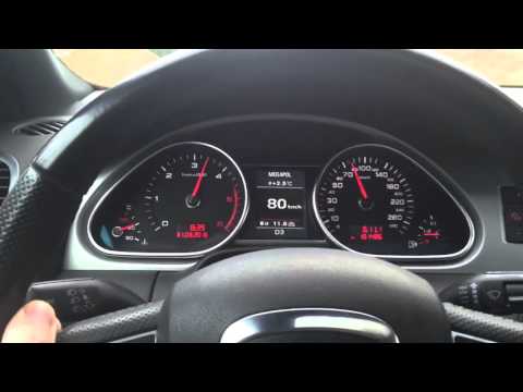 Audi Q7 3.0 TDI 2011 0-200km/h