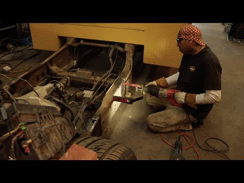 1950 GMC Cab Over Engine - Part 6: Shortening the Frame