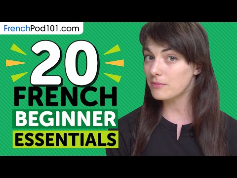 20 Beginner French Videos You Must Watch | Learn French