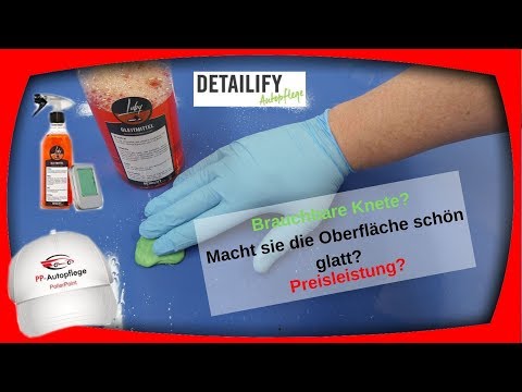 Detailify Reinigungsknete mit Gleitmittel// Erstkontakt
