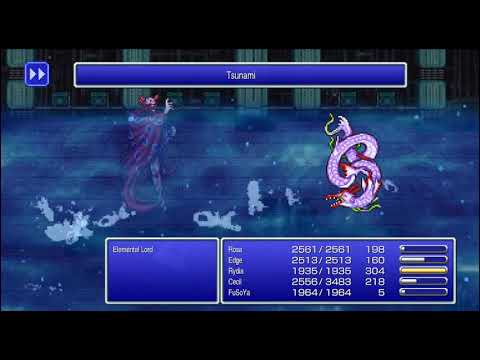 FF4 pixel remaster part 65: The four Elemental Lords are back