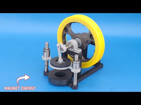 Free Energy Generator from Magnet Energy