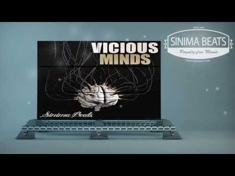 Vicious Minds Instrumental (Dark Midwest style rap beat with dubstep breakdown) Sinima Beats