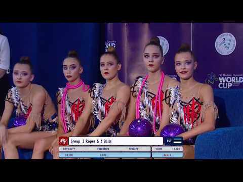 Estonia - 3 Balls 2 Ropes Final - WC Tashkent 2018