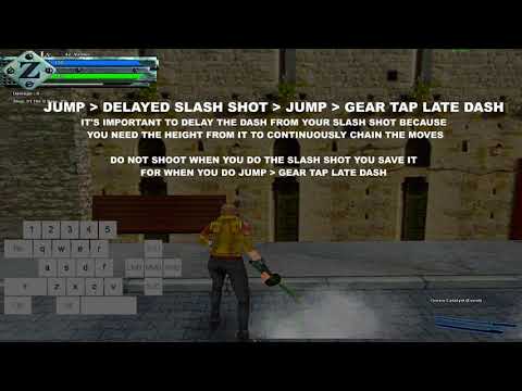 GunZ K-Style Advanced Moves: Ground Double Half Step (GDHS)