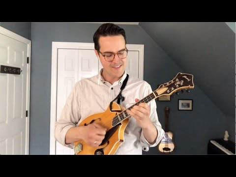 Gypsy Jazz - "I'll See You In My Dreams" - Jazz Mandolin Improvisation