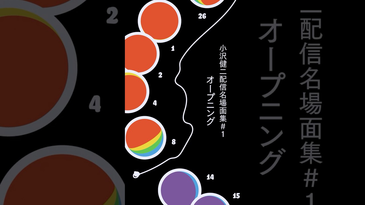 生配信ツアー発表、名場面集（8選）＃1　オープニング　#小沢健二生配信ツアー発表 #小沢健二