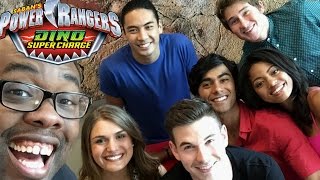 POWER RANGERS Dino Charge / SuperCharge CAST INTERVIEW video