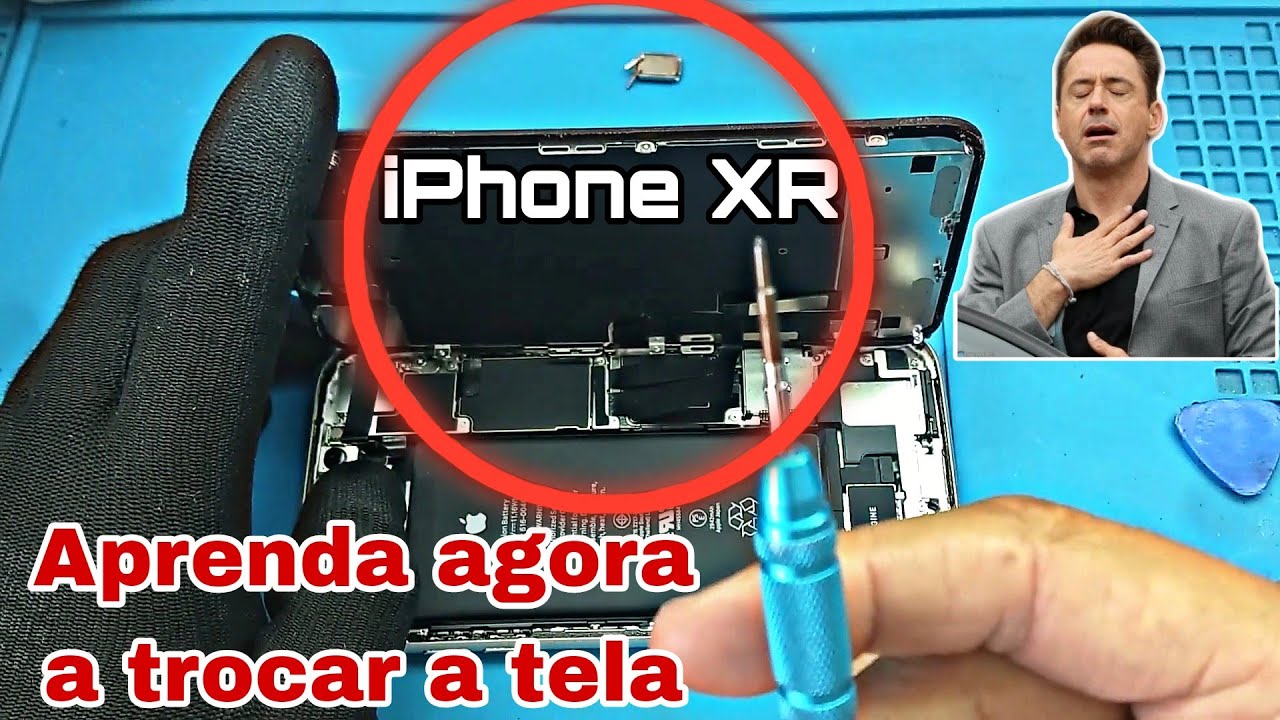 Troca de tela iPhone XR