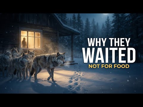 A Wolf Pack Waited Outside One House for Days — Then the Truth Came Out