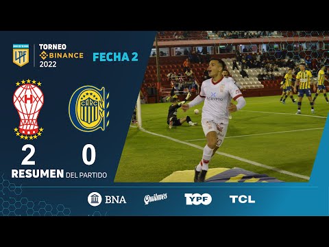 #TorneoBinance | Fecha 2 | resumen de Huracán - Rosario Central