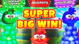 SUPER BIG WIN in Crazy Chickens slot for Triple Pop Tuesday! Winner, Winner Chicken Dinner!