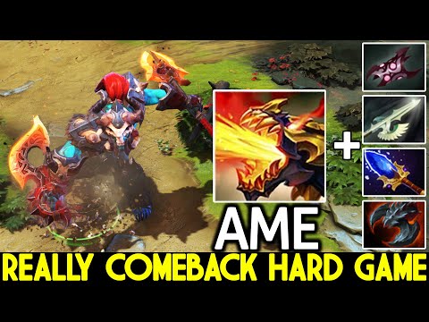 AME [Huskar] Top Pro Carry Really Comeback Hard Game Dota 2