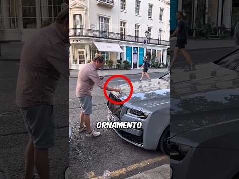 🚗 Sabia que é praticamente impossível roubar o símbolo do capô de um Rolls-Royce?