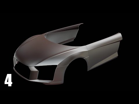 Blender 2.83 Car Modeling - Part 4 [The Doors]