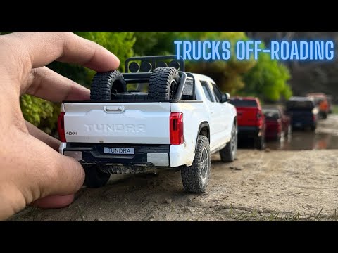 Best Pickup Trucks Collection | Offroading Popular Pickup Trucks Diecast Model Cars