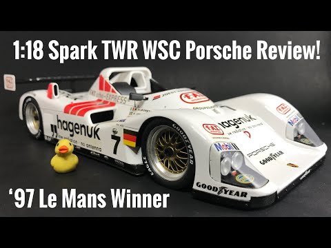 Thumbnail for 1:18 Spark TWR WSC Spyder Porsche Review by Porsche