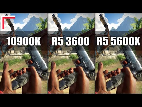 Intel i9-10900K vs AMD Ryzen 5 3600 vs AMD Ryzen 5 5600X — Test in 10 Games! [1080p, 1440p, 4K]