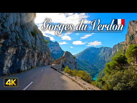 Breathtaking Scenic Drive along the Gorges du Verdon in Southern France 🇫🇷