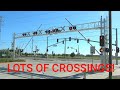 Railroad Crossing Compilation Of The SACRT Blue Line All Signal Crossing's In Order [4K HD]