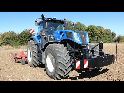Essai du tracteur New Holland T8.380 Autocommand Genesis
