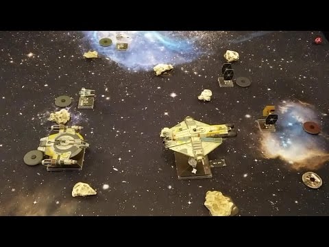 Battle Report #5 X-Wing - Lothal Rebels vs Mandos