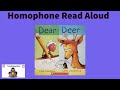 Dear Deer - A Book of Homophones | Grammar Homophones Fun Children's Picture Book Read Aloud!